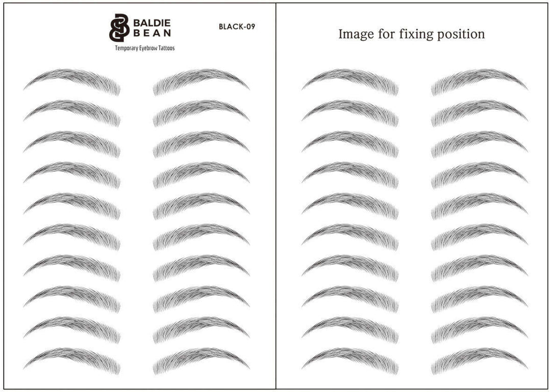 The Baldie Brow: Feathered