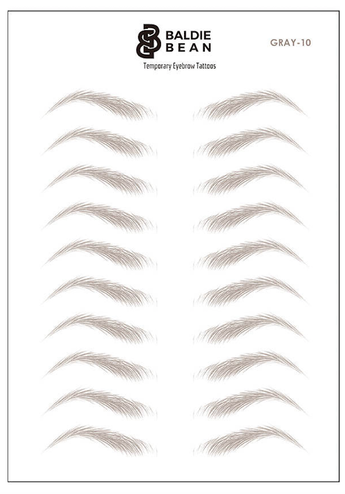 The Baldie Brow: Arched Perfection