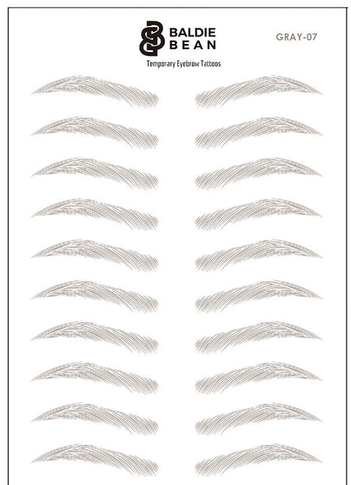 The Baldie Brow: Hybrid - Soft yet Shapely