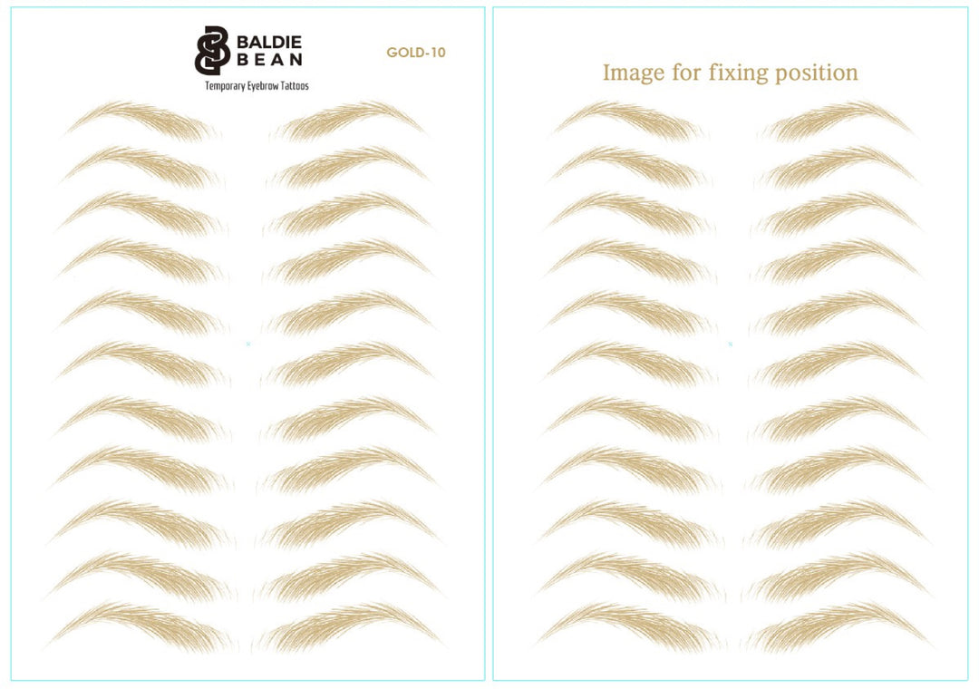 The Baldie Brow: Arched Perfection