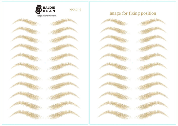 The Baldie Brow: Arched Perfection