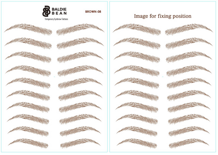 The Baldie Brow: Arched