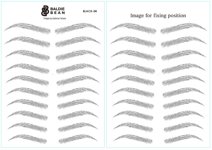 The Baldie Brow: Arched