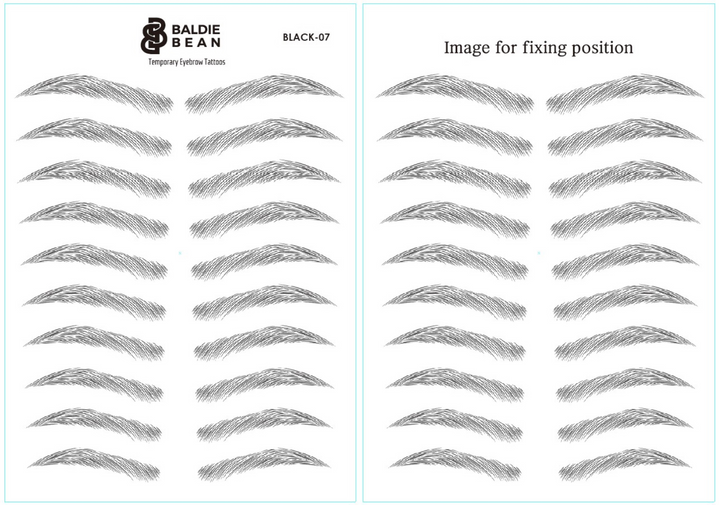 The Baldie Brow: Hybrid - Soft yet Shapely