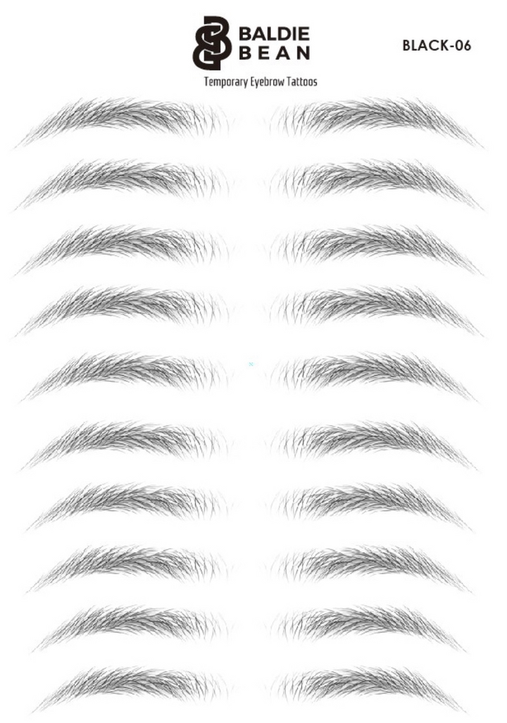 The Baldie Brow: Natural