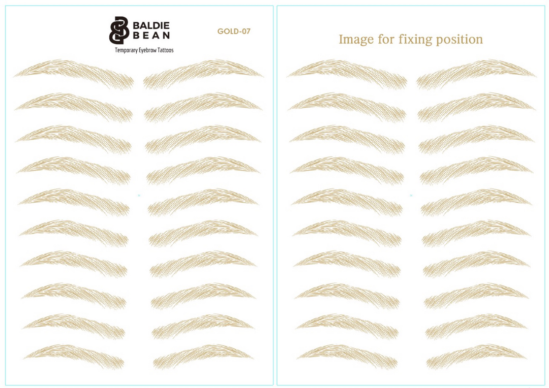 The Baldie Brow: Hybrid - Soft yet Shapely