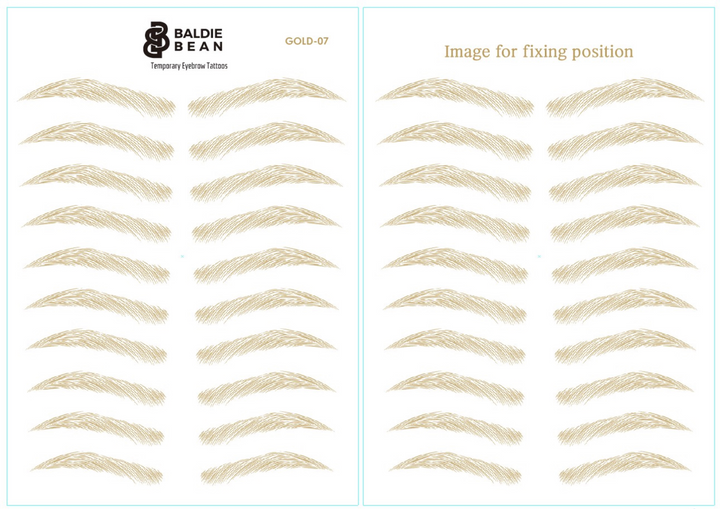 The Baldie Brow: Hybrid - Soft yet Shapely