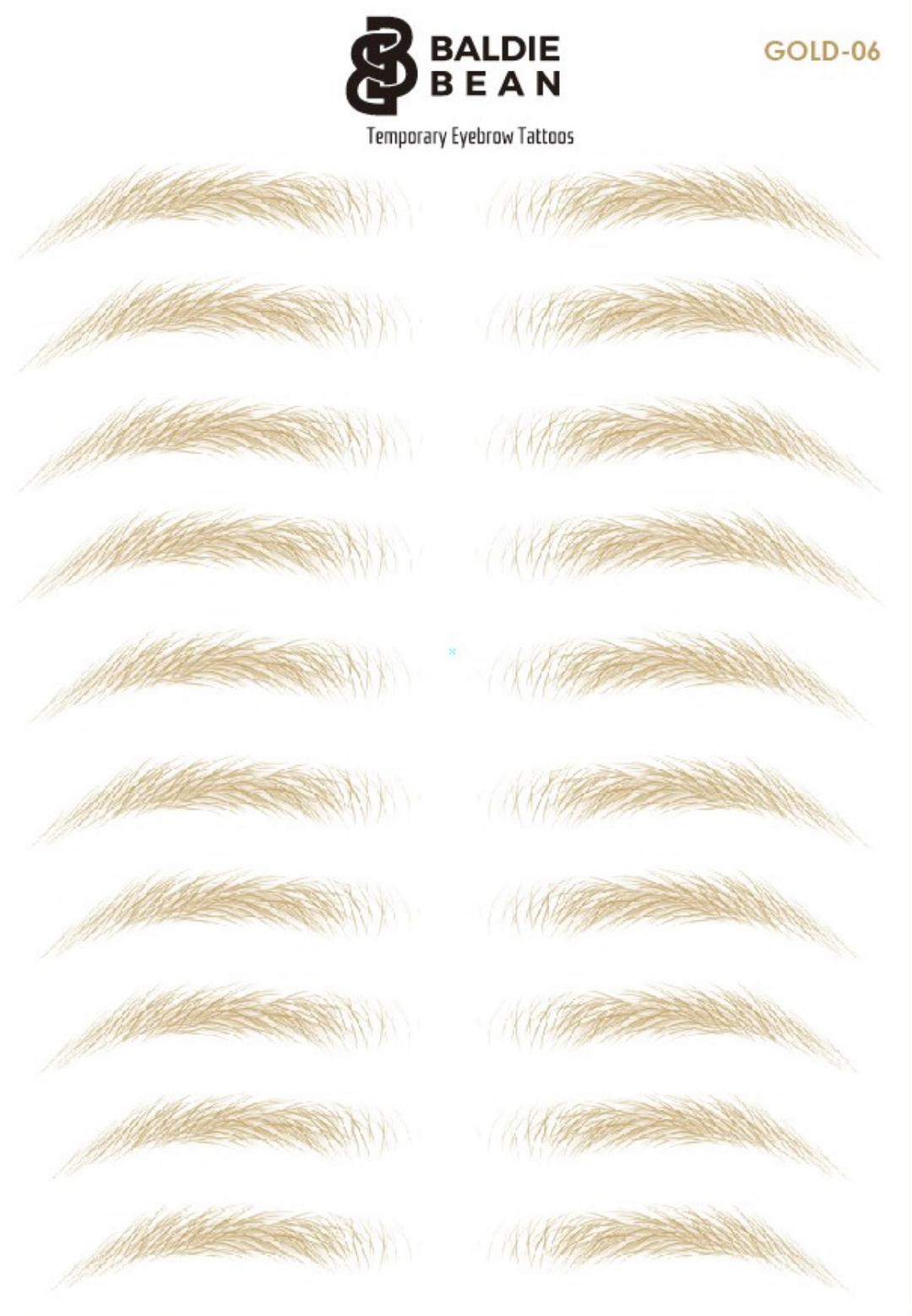 The Baldie Brow: Natural
