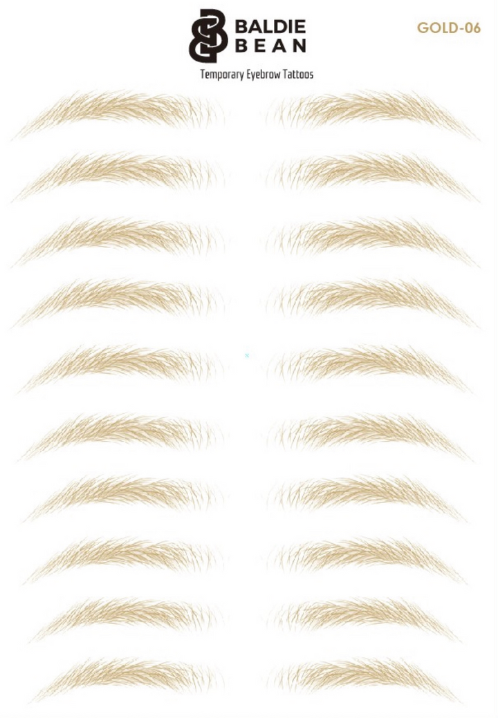 The Baldie Brow: Natural