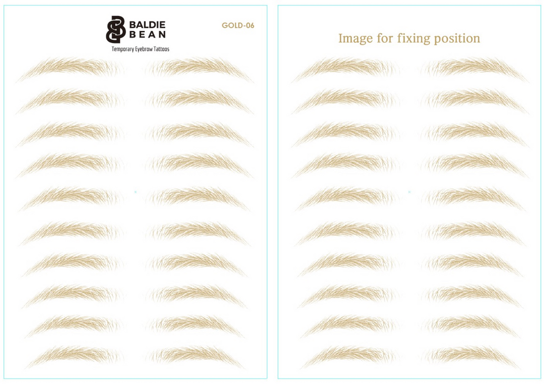 The Baldie Brow: Natural