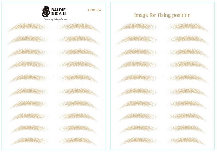 The Baldie Brow: Natural