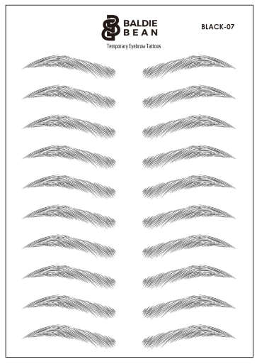The Baldie Brow: Hybrid - Soft yet Shapely