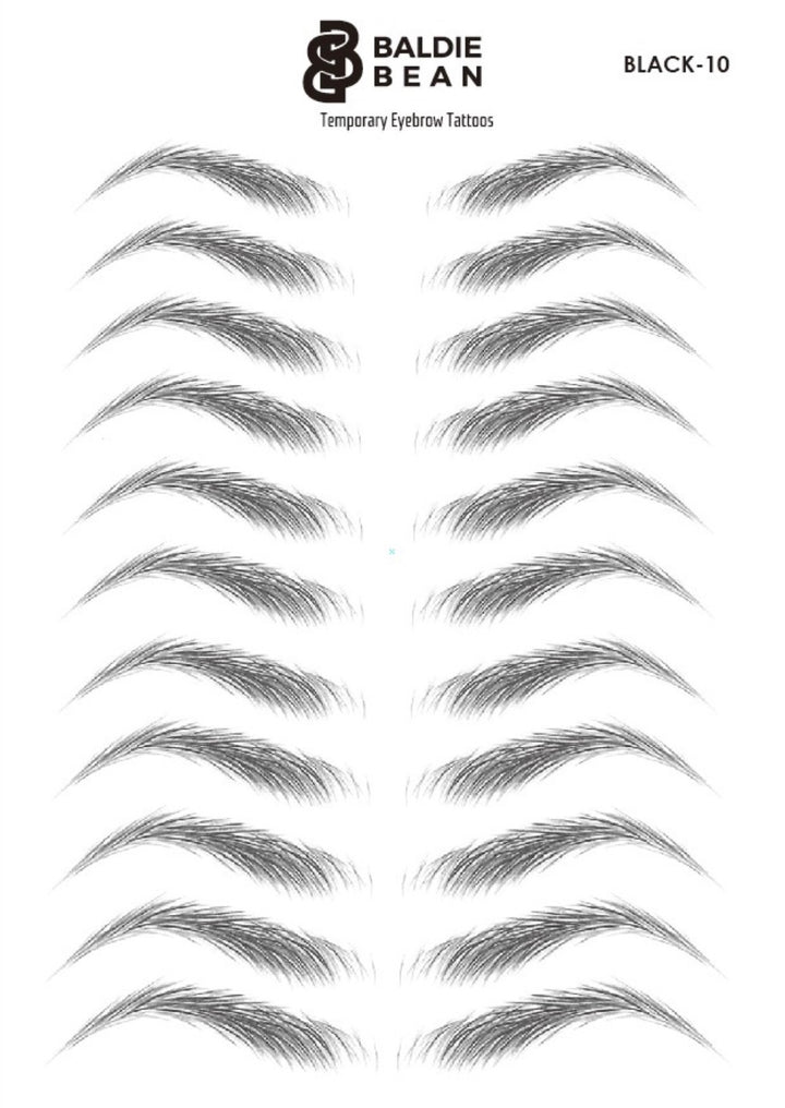 The Baldie Brow: Arched Perfection