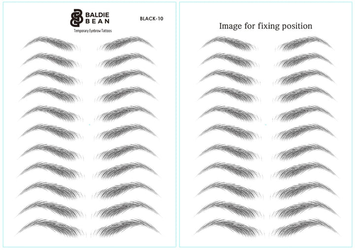 The Baldie Brow: Arched Perfection