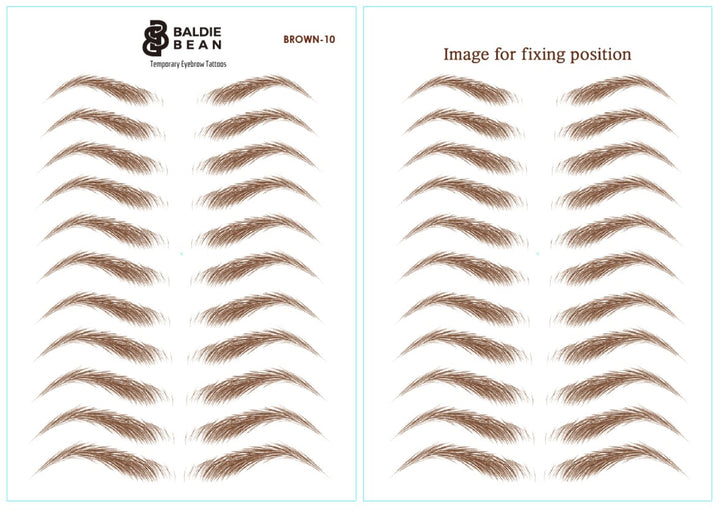 The Baldie Brow: Arched Perfection