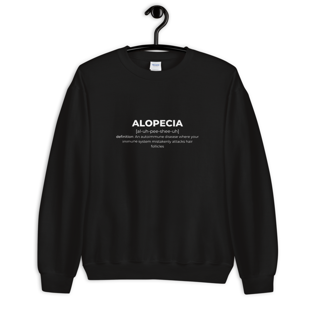 Alopecia Unisex Crew Neck