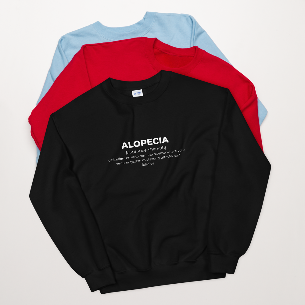 Alopecia Unisex Crew Neck