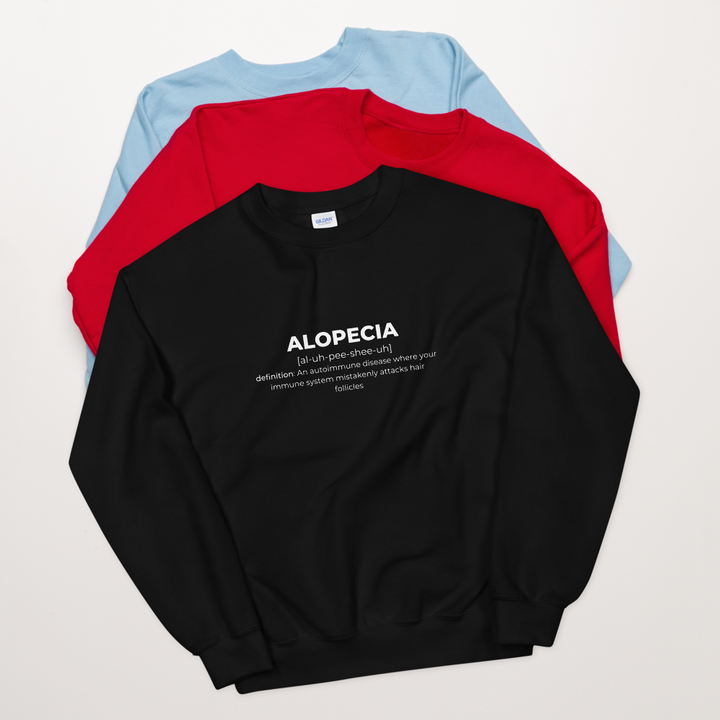 Alopecia Unisex Crew Neck