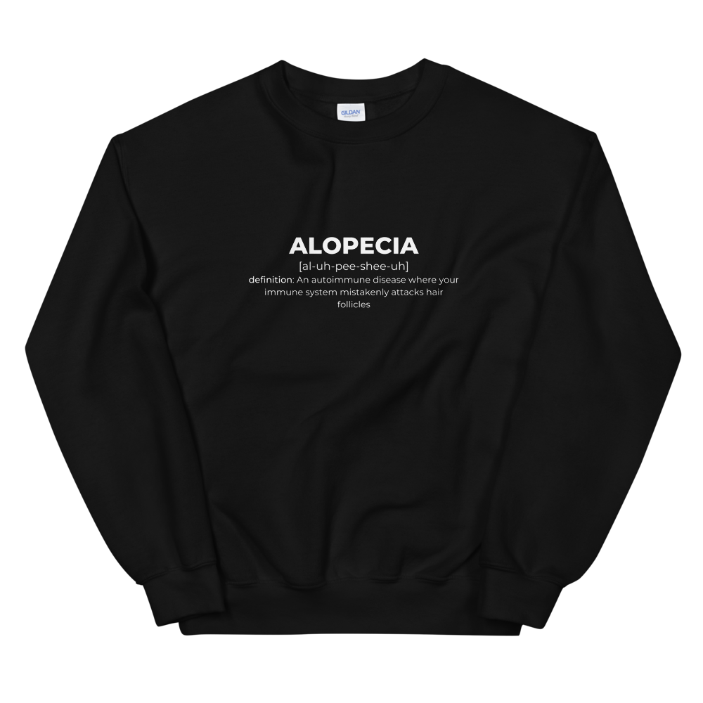 Alopecia Unisex Crew Neck