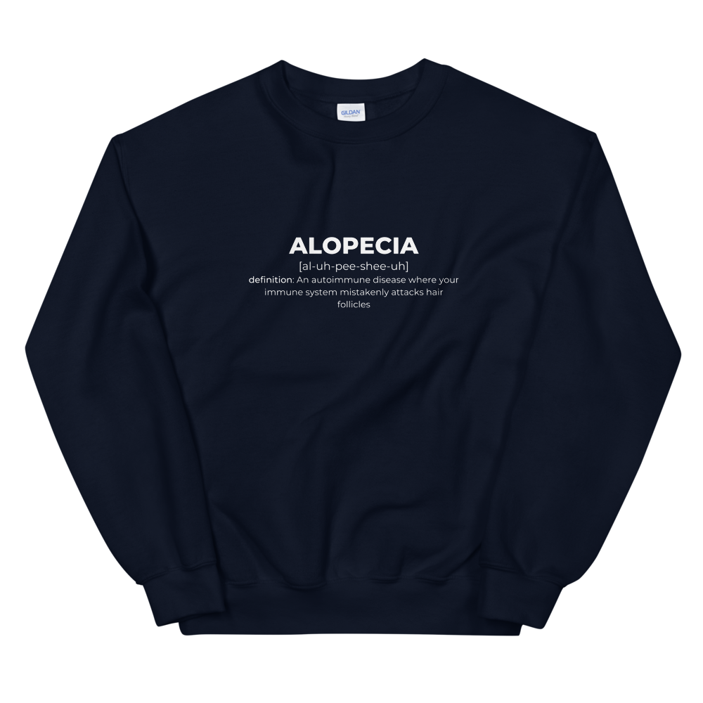 Alopecia Unisex Crew Neck