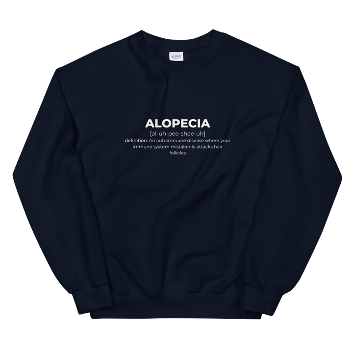 Alopecia Unisex Crew Neck