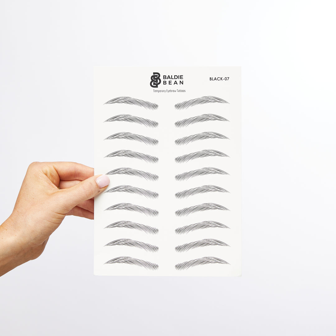 The Baldie Brow: Hybrid - Soft yet Shapely