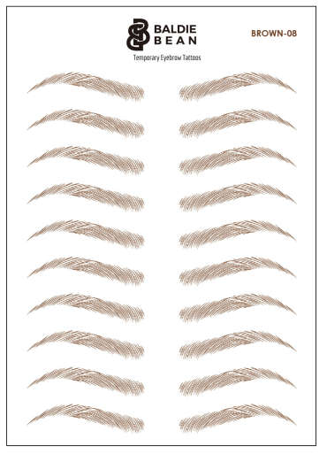 The Baldie Brow: Arched