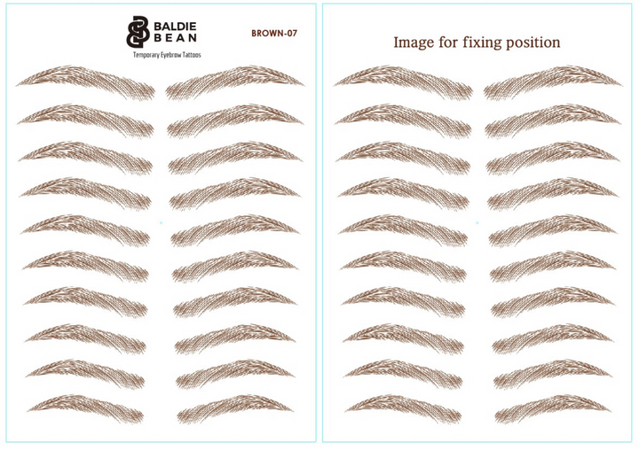 The Baldie Brow: Hybrid - Soft yet Shapely