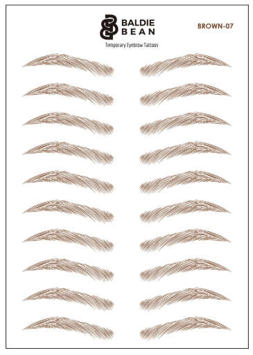 The Baldie Brow: Hybrid - Soft yet Shapely