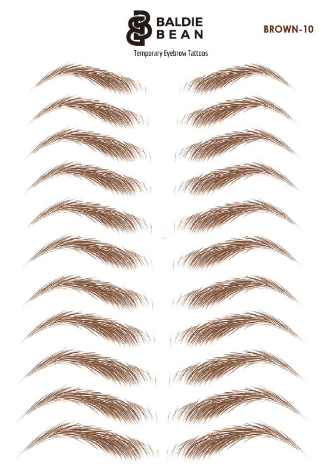 The Baldie Brow: Arched Perfection