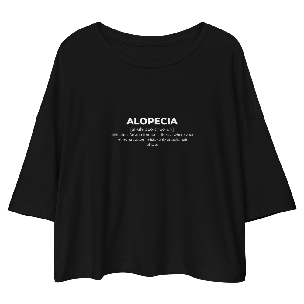 Alopecia Crop T-Shirt