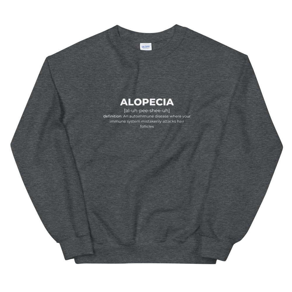 Alopecia Unisex Crew Neck